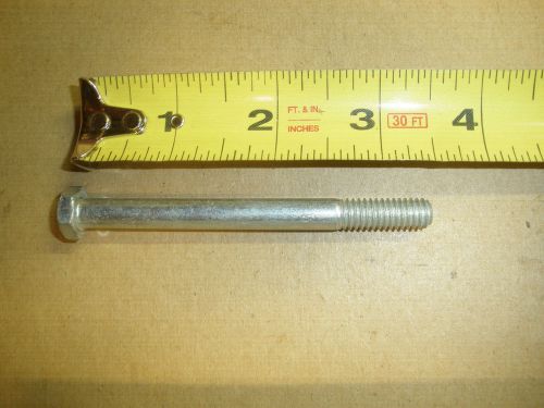 5/16-18 x 3-1/2&#034; long  hex head cap screw bolts zinc (58) pcs. grade 2   5/16&#034; for sale