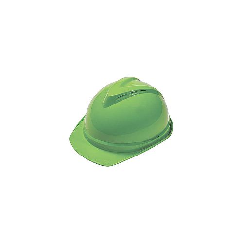 Hard hat, frtbrm, slottd, 6rtcht, lime grn 10035213 for sale