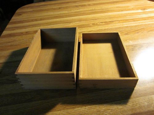 Lightweight rectangular boxes or box with lid