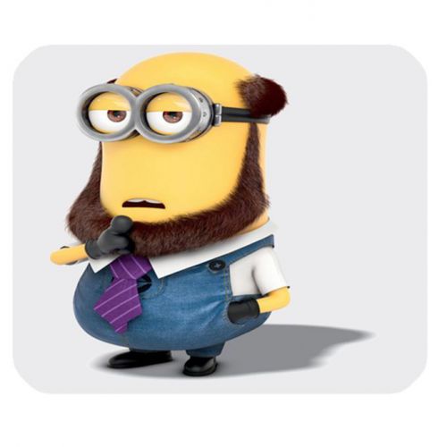 New Minion  tyle Mousepad Design For Optical Laser Mouse Anti-Slip