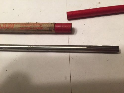 Chucking reamer #630 1/4 high speed straight fluted see pictures machinist&#039;s lot for sale