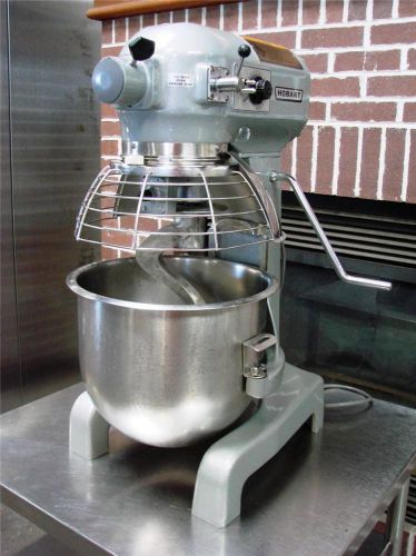 Hobart a-200t 20 quart dough mixer with bowl,bowl guard, and tools for sale