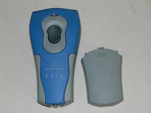 Microvision Flic Hand-Held Barcode Scanner HS2120     (NO CABLES, UNTESTED UNIT)