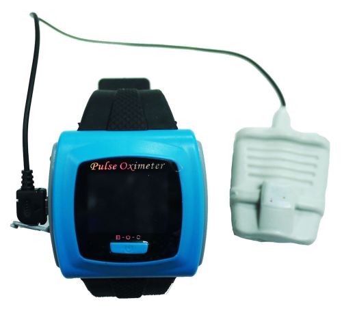 Wristband pulse oximeter cms-50f with software for sale