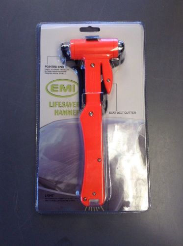New - EMI Lifesaver Hammer Seat Belt Cutter - FREE SHIPPING