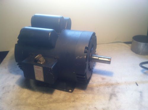 Leeson 5 HP 1740 rpm 184Tframe  single phase electric motor