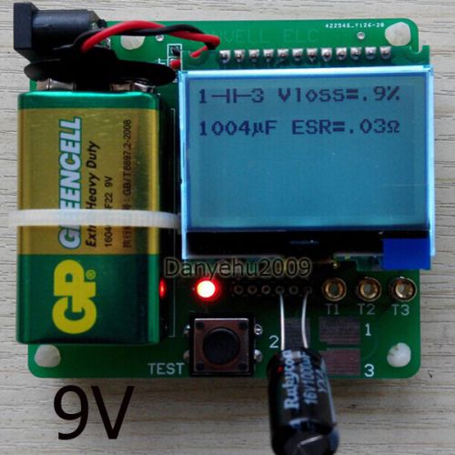 Lcd newest diy mg328 multifunction test version of inductor-capacitor esr meter for sale