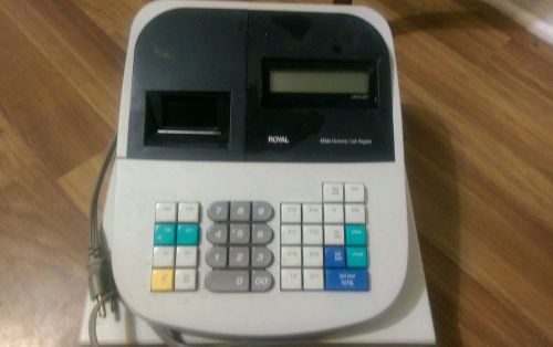 Royal 435dx electronic cash register