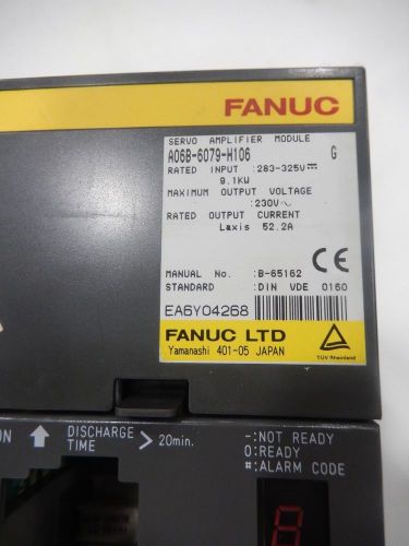 Fanuc Servo Amplifier A06B-6079-H106 A06B6079H106 Reconditioned