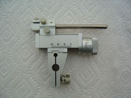 ASI INSTRUMENTS MM-1001 MICROMANIPULATOR 10 MICRONS RESOLUTION RIGHT HANDED