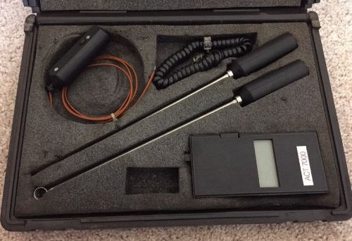 *PARTS OR REPAIR* SNAP-ON ACT7000 Digital Thermometer Pyrometer W/PROBES