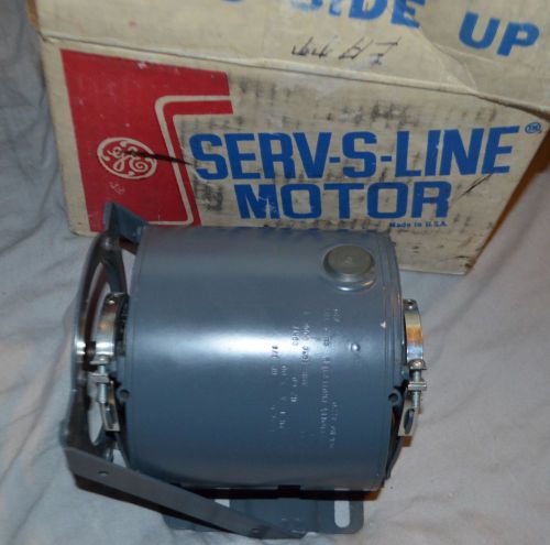 GE GK189 Electric motor 1/8th HP, 1725 RPM, 115 Volts, 60HZ 3.0 Amps NOS