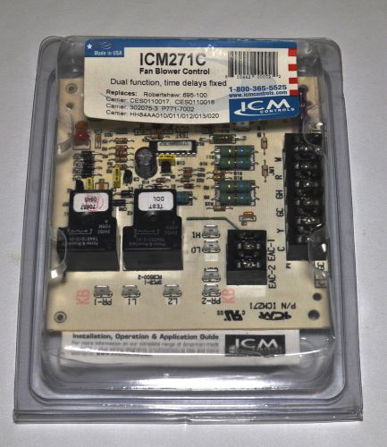 ICM271C Fan Blower Circuit Control Board 695-100 CES0110017 HH84AA010