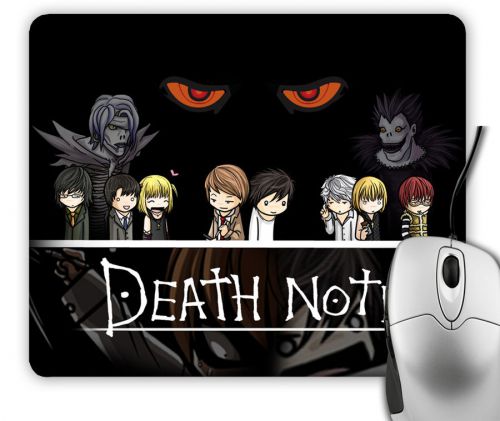 New Death Note Anime Manga LOGO Mouse Pad Mat Mousepad Hot Gift Game