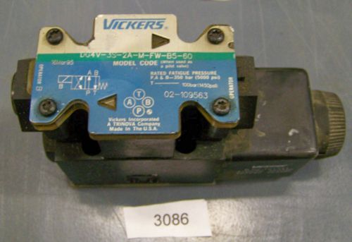 (3086) Vickers Valve DGV4-3S-2A-M-FW-B5-60