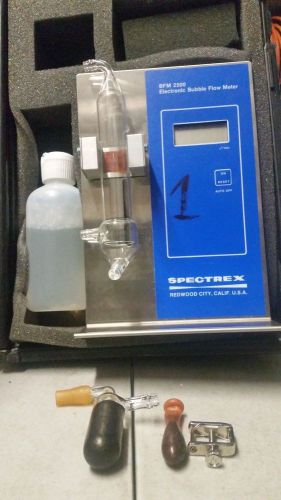 Spectrex BFM 2500 Electronic Bubble Flow Meter FREE SHIPPING! with Case