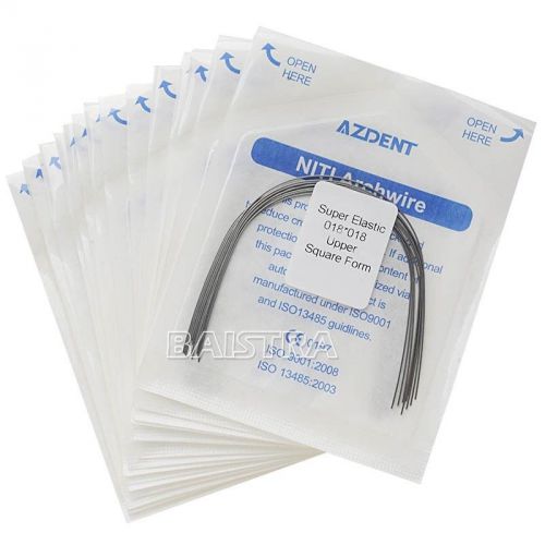 On sale!20xnew orthodontic super elastic niti rectangular arch wire square round for sale