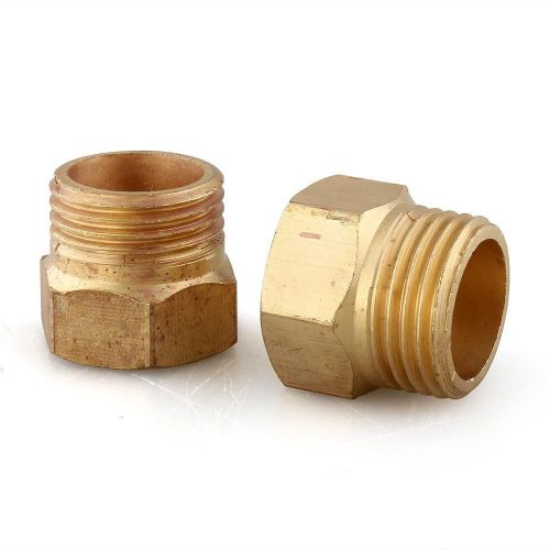 Brass hose pipe tube nipple adaptor connection for plumbing fitting for sale