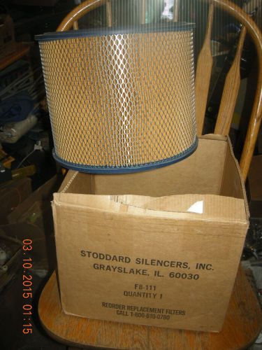 Stoddard Silencer ~ F8-111 ~  Style DOE Replacement Filter