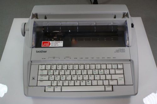 Brother GX-6750 Daisy Wheel Electronic Typewriter in EUC