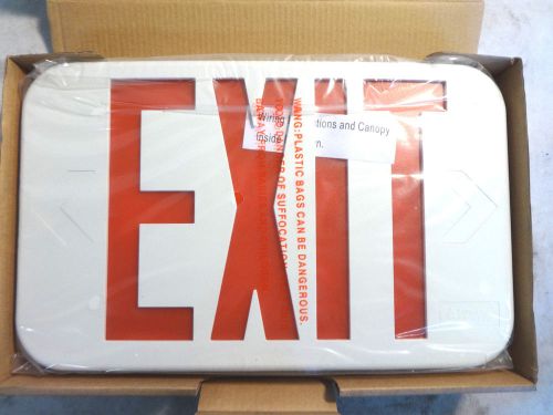 New in box lithonia exr-led-el-m6 exit sign for sale