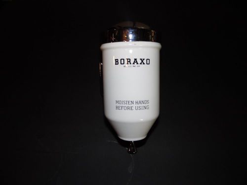 Vintage boraxo soap dispenser service station industrial porcelain for sale