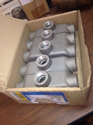 Crouse-Hinds Condulet T29 3/4&#034;  Conduit Outlet Body Qty Of 5