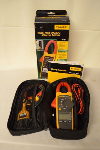 Fluke 376 True RMS AC/DC Clamp Meter (Inventory #5416)