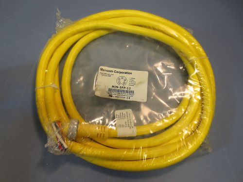 Mencom Corporation 5 Pin Cable MIN-5FP-12 600 Volt 8 Amp New