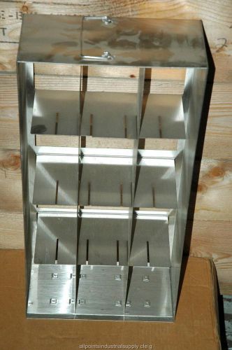 Cryogenic Cryo Storage Rack Stainless Steel -80 Freezer Tray Rack 22 x 11&#034;