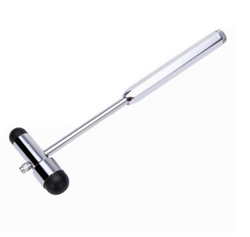Neurological reflex hammer percussor  brush and pin inbuilt neuron tools black for sale