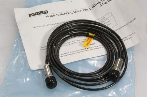 Keithley 7078-TRX-10 Triax cable Low Noise 10ft (3m) NEW