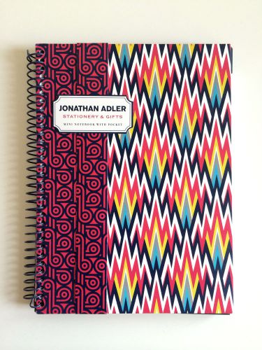 NWTJonathan Adler Stationery &amp; Gifts Spiral Notebook