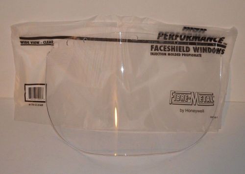 Fibre-metal by honeywell 4178 - clear faceshield visor, propionate 8x16-1/2 for sale
