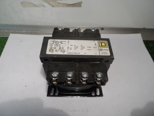 SQUARE D    INDUSTRIAL CONTROL TRANSFORMER  TYPE K100P13  SEE DESC    USED
