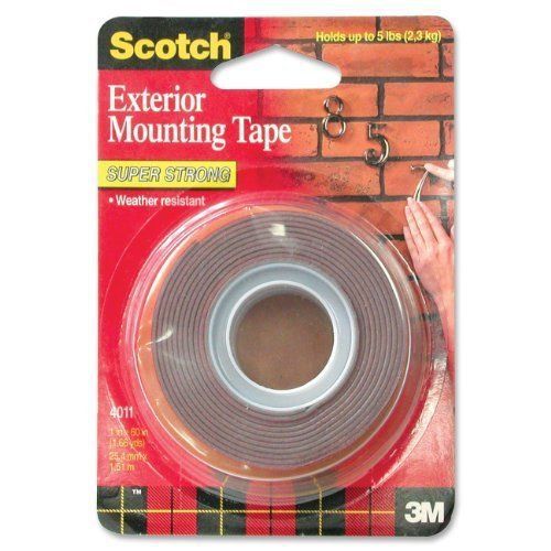 3M Commercial Office Supply Div. Products - Heavy-Duty Exterior Mounting Tape, H