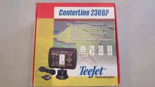 TEEJET CENTERLINE 230BP GPS SYSTEM new in box 98-05112