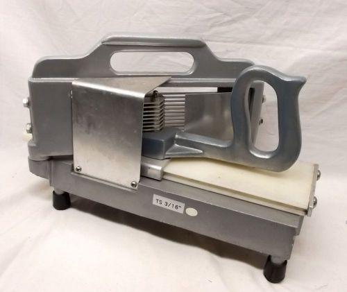 Easy Commercial Tomato Slicer 3 1/6&#034; Metal Professional Cutting Slicer Tool