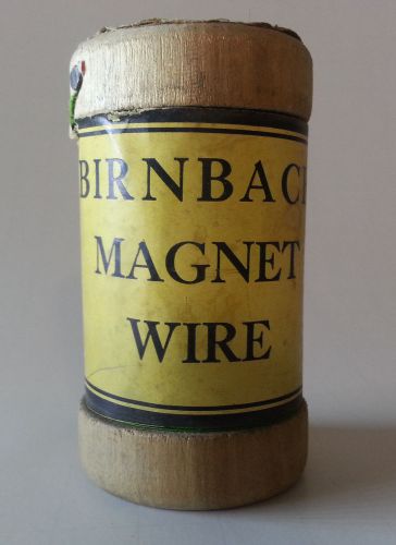 New Old Stock Birnbach Radio Double Silk Covered Magnetic Wire 26 Gauge 1/4lb