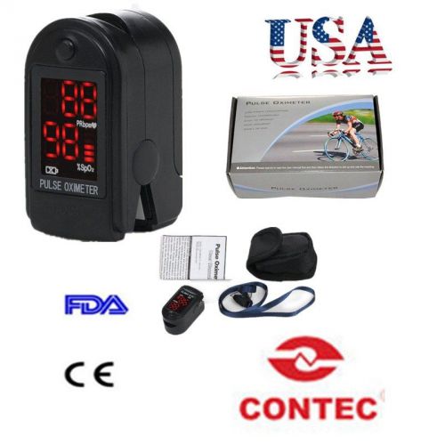 best FDA CE  LED Pulse Oximeter Finger Pulse Blood Oxygen SPO2 Monitor CONTEC PR