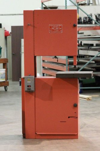 24&#034; vertical band saw, whitney stueck, 5hp, 3ph, industrial capacity for sale
