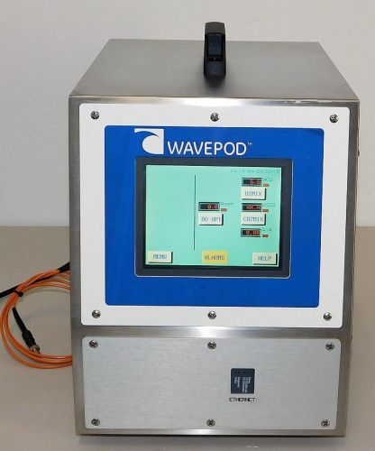 GE HEALTHCARE WAVE BIOTECH WAVEPOD FERMENTER CONTROLLER DOOPT PUMP O2MIX CO2MIX