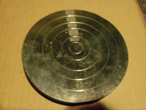 Steel target plate  circular 5 7/8 inch-
							
							show original title for sale