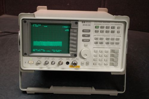 HP Agilent 8563E Spectrum Analyzer (9KHz-26.5GHz)