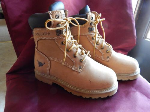 Work Boots Unisex *Brahma 7W Mens 9 Womens Insulated Leather Flexcore Comfort -
							
							show original title