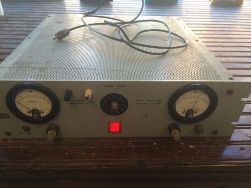 Vintage NJE CORP. AC Volt Power Supply Model SS-10-10-D266