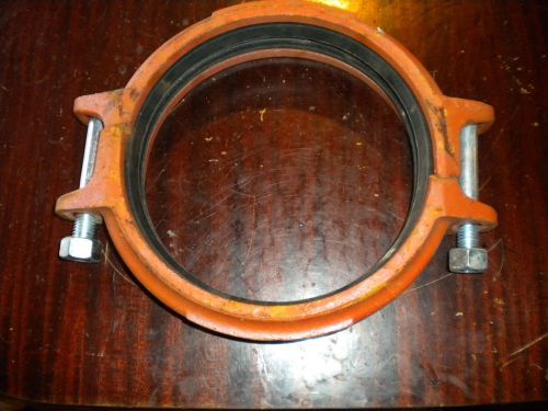 8&#034; coupling clamp sci 120728 65lr  ul us flange clamp for sale