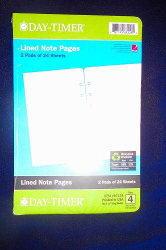 Day-Timer To Be Done Portable-Size Loose-Leaf Pads, 4.69 x 7.94 Inches (87138B)
