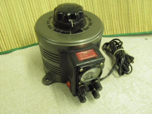 Tenma 10Amp Variable Auto Transformer 130VAC Output 72-110 USG Fully Functional