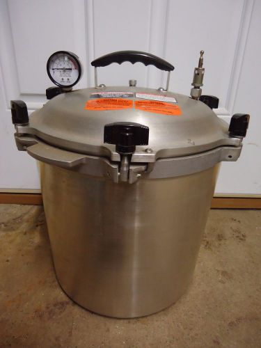 All American 1925X Stove-Top Steam Pressure Sterilizer Autoclave 25 qt. FDA 25x